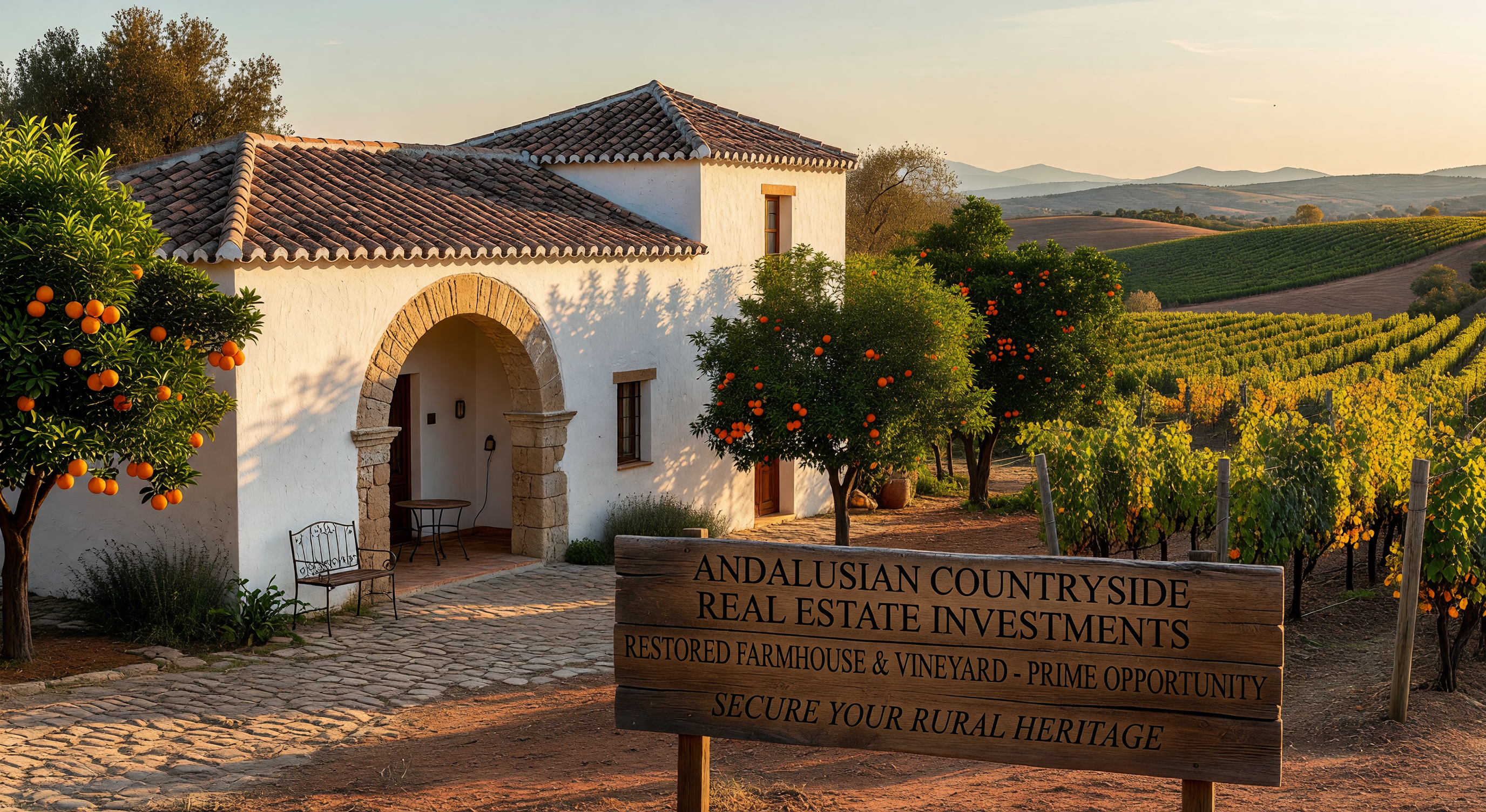 Propiedad restaurada en Andalucía