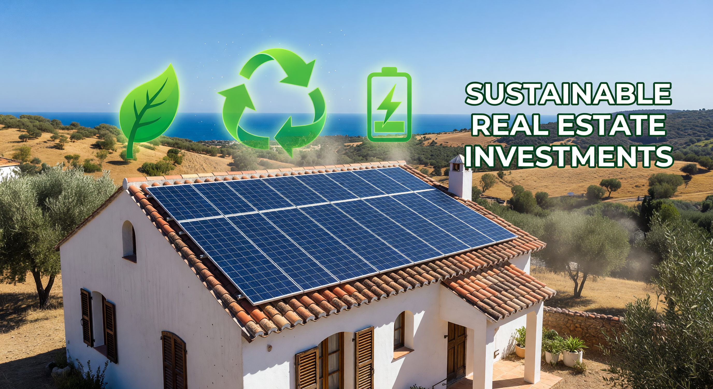 Villa premium con instalación sostenible